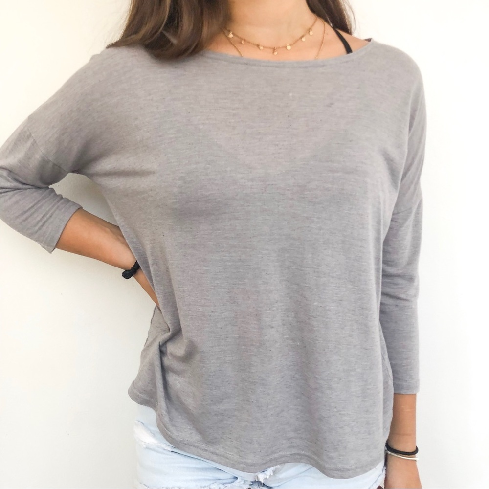 Forever 21 Gray T-Shirt